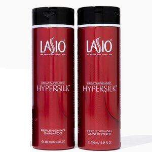Lasio Hypersilk Replenishing Shampoo and Conditioner Duo, 12 oz